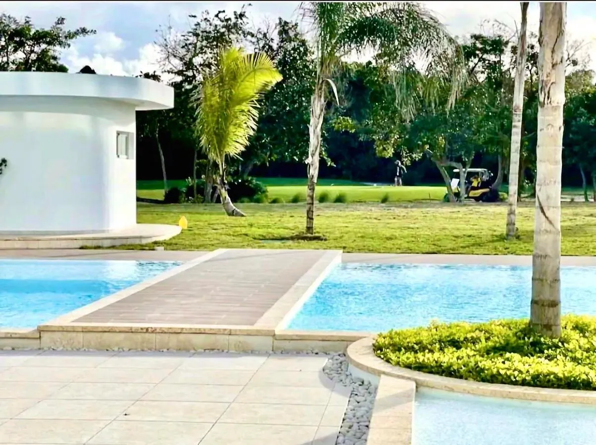 Luxury Apartment With Pool And Golf View Punta Cana Dominican Republic